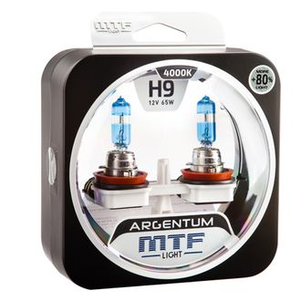 Лампа галогенная H9 Argentum +80%
