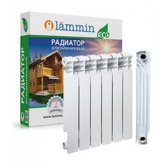 Радиатор Lammin алюминевый 500/100 6сек