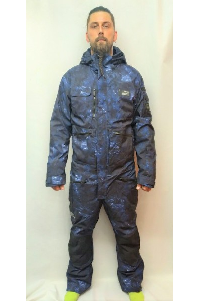 Горнолыжный комбинезон мужской WHS синий 5110115