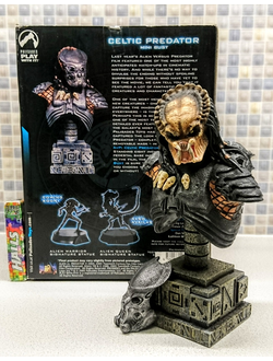Celtic Predator from AvP mini bust of PALISADES . Limited Edition 1 500 copies worldwide
