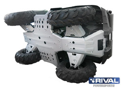 Защита ATV Rival 444.7119.1 для YAMAHA Grizzly 450 2014- (Алюминий) (1200*500*300)