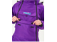 Зимний слитный мембранный комбинезон Running Sport фиолетовый