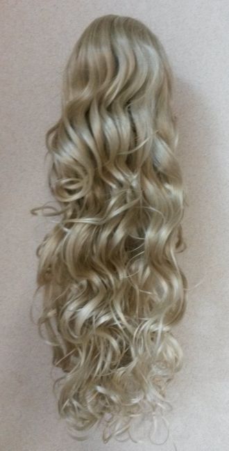 Шиньон-хвост на крабе из искусственных волос 50-60 см тон №15BT613 (P0272/15)