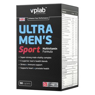 (VPLab) Ultra Men's Sport Multivitamin Formula - (90 капс)