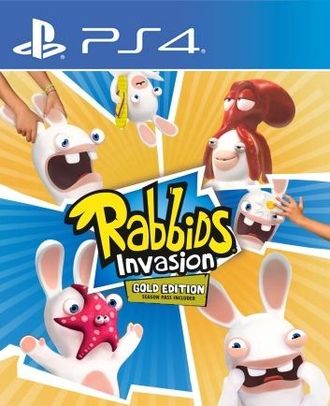Rabbids Invasion Gold Edition (цифр версия PS4) RUS 1-2 игрока