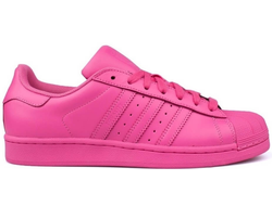 Adidas SuperStar Розовые, кожа (36-40) Арт. N004F