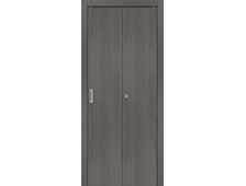 Складная дверь Браво-0 ЭКО шпон (350мм*2 / 450мм*2)