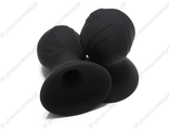 Вакуумные стимуляторы Deep Kiss (10 см) черный