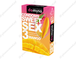 Презервативы Domino Sweet Sex Mango №3 с ароматом манго