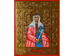 Валерия, святая мученица, царица. Рукописная икона.