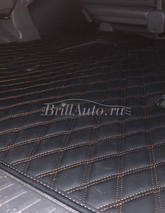 3D (5D) коврики из эко кожи Toyota Land Cruiser 200 BrillAuto - БрилАвто