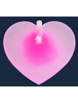 Светильник декоративный на подвеске "Сердца", на батарейках