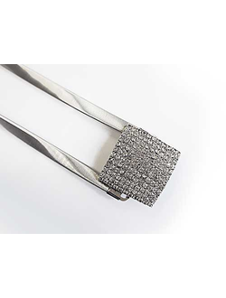 "Анкара", подхват со стразами металлический