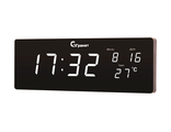 Настенные электронные часы-табло С-2512T-Бел 52*18см