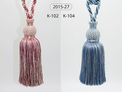 Арт. 2015-27 NEW. Небольшая кисть для портьер мелким оптом, 66 см