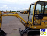 Стекла для мини-экскаваторов KOMATSU PC12R, PC15R-8