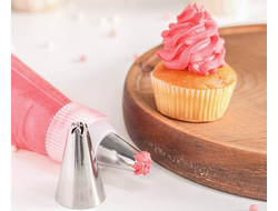 Наконечник Вихрь, 6 лучей, диаметр вых. 10 мм, нижний диам 30 мм, высота 50 мм (BХ 0108)