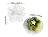 Форма силиконовая для муссовых бенто тортов "Звезда"