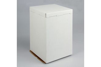 Короб картонный белый 500х500х640 мм 1 шт