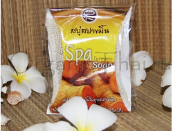 Натуральное СПА-мыло с Турмериком - купить, отзывы, из Тайланда