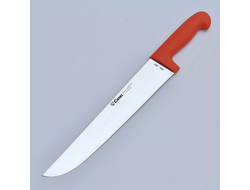 Нож (2834-3007) мясника 340 мм, жёсткий (красный)