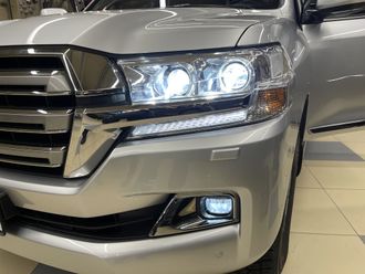 +100% света BI-LED модули KOITO (оригинал) Toyota Land Cruiser 200 с 2016 г.