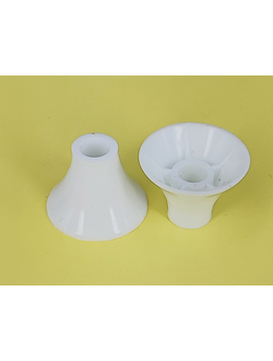 Кольца спортивные для горнолыжных палок белые