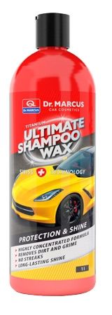 Автошампунь "ULTIMATE SHAMPOO WAX" TITANIUM Dr. Marcus, 1 л Автошампунь "ULTIMATE SHAMPOO WAX" TITANIUM Dr. Marcus, 1 л