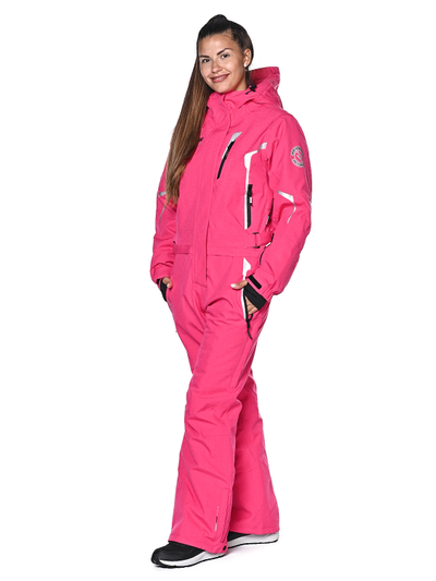 Комбинезон snow headquarter B-9032 розовый