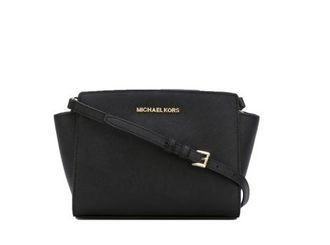 Сумка Michael Kors Selma Mini Messenger Black / Чёрная