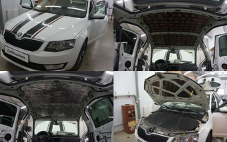 Шумоизоляция Skoda Octavia / Шкода Октавия