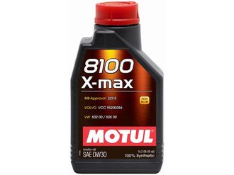 Масло моторное MOTUL 8100 X-MAX 0W-30 1 л. синтетическое