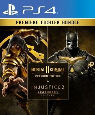 Mortal Kombat 11 + Injustice 2 (цифр версия PS4) RUS 1-2 игрока