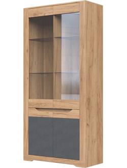 Римини - Шкаф-витрина - 2 двери