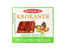 Шоколад &quot;Крокан&quot; с фисташками  (Antep Fistikli Krokante), 35 гр., Koska, Турция