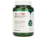 Ампульная Сыворотка для лица с ЦЕНТЕЛЛОЙ АЗИАТСКОЙ FarmStay Cica Farm Recovery Ampoule, 250 мл. 690355