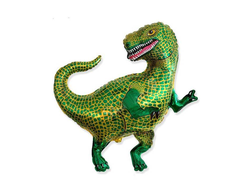 Фольгированная фигура "Динозавр зеленый "