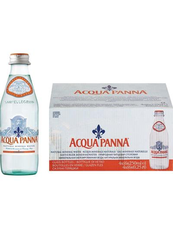 Вода минеральная Acqua Panna негазированная 0.25 л