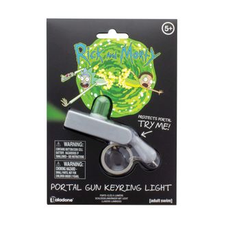 Portal Gun Keyring Light / Брелок-фонарик Портал Рика