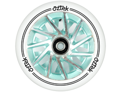 Продажа колес Aztek Ermine (White/Aqua) для трюковых самокатов в Иркутске