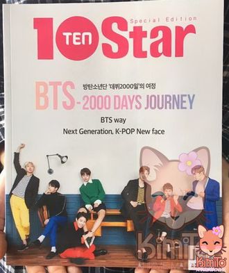 BTS эксклюзивный официальный спецвыпуск журнала с DVD