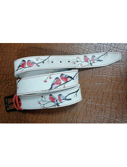 Ремень "Снегири"