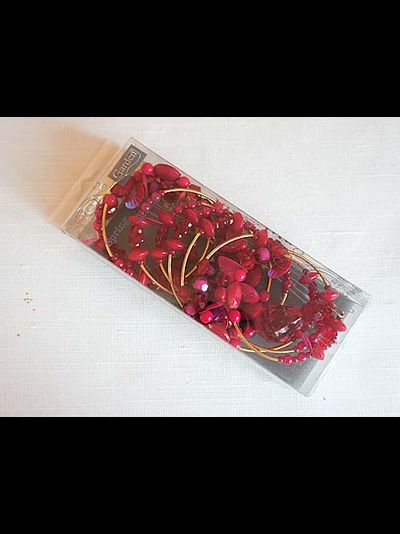 Арт. 535597. Подвес спиральный с капелькой