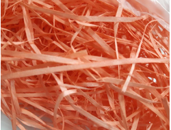 Древесная стружка, 40 г, цвет №23 Коралл