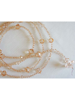 Арт. 2009-49. Нить декоративная из акриловых бусин