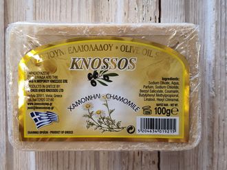 Натуральное оливковое мыло РОМАШКА (Греция)