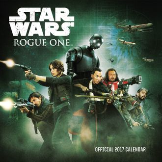 Star Wars Rogue One Official Календарь 2017 ИНОСТРАННЫЕ ПЕРЕКИДНЫЕ КАЛЕНДАРИ 2017, Star Wars Rogue O