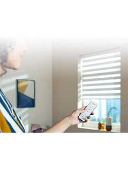 SOMFY, автоматические моторизованные системы жалюзи и рулонных штор