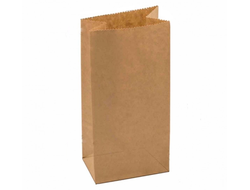 Бумажный пакет БЕЗ ручек Крафт ECO BAG (18*12*29 см), 1 шт