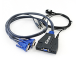 Переключатель KVM 2-портовый Kinan (KVM-switch) USB (KA-1302)